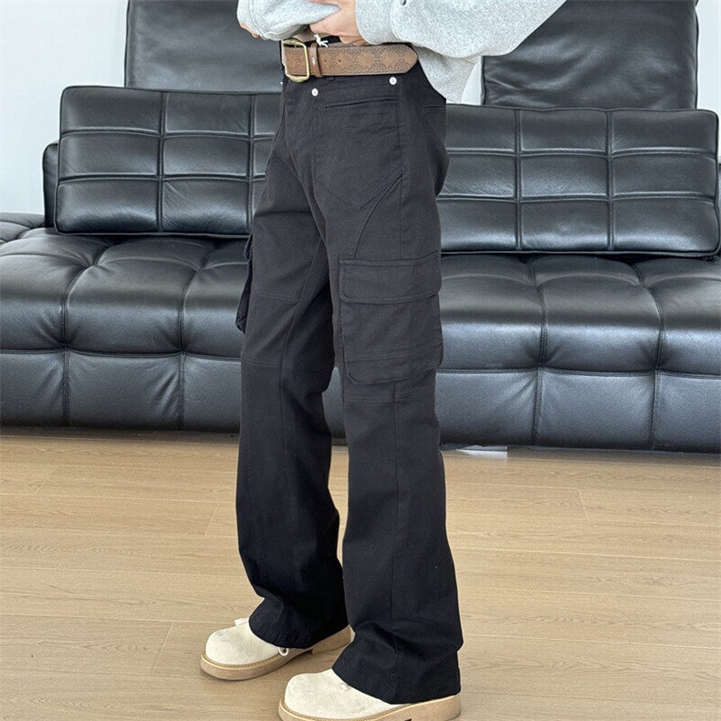 611-3BK0076TP60男女宽松显瘦美式复古cleanfit工装牛仔裤子,男装牛仔裤,星座1218（原611-3）