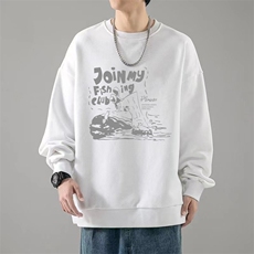 卫衣男女圆领宽松情侣款韩版潮流上衣WY111-P34，男装卫衣，星座208-5