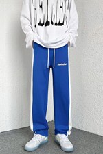 2023春装新款克莱因蓝男女情侣休闲卫裤直筒裤B221-LK22004-P50，男装休闲裤，电商B221