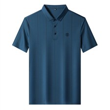 POLO衫男士短袖t恤翻领2023夏季新款潮牌休闲商务男装上衣，男装T恤，电商B212（原钱塘6029）