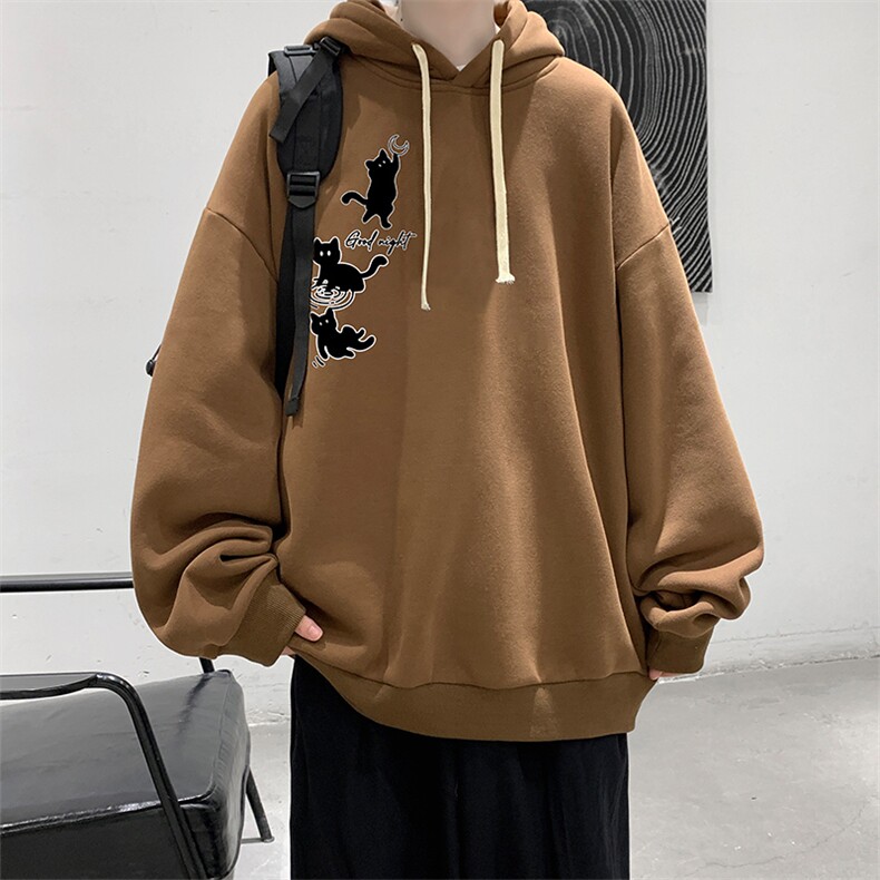 连帽卫衣男大码胖子帽衫大号运动服WY2461-P35,男装卫衣,电商A040