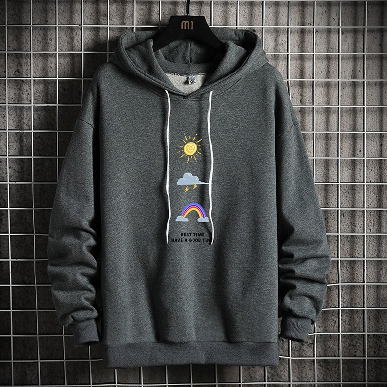 WY2141-P40纯棉连帽卫衣男大码运动帽衫宽松薄外套网格挂拍,男装卫衣,电商A040A