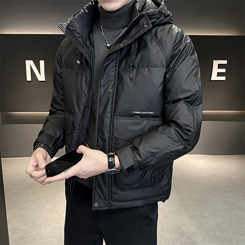 B3533436P195黑2025年连帽冬季新款男加厚保暖防寒服三防面料,商品下架区,电商B353