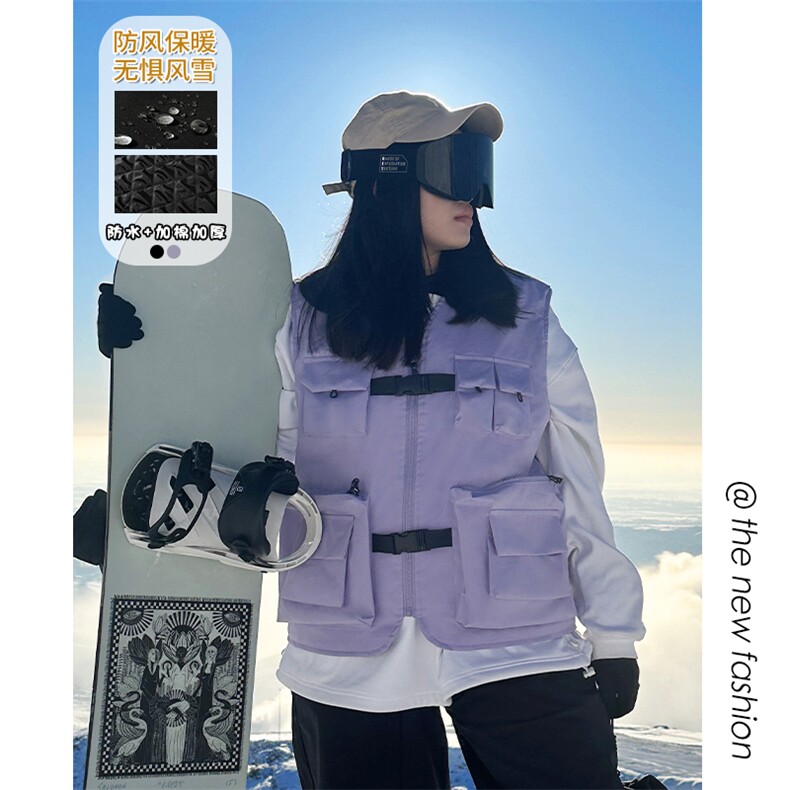 特批P78无差价户外运动大码防水马甲男中性风加棉加厚工装外套M71，男装背心/马甲，电商A001