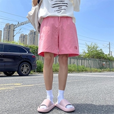 潮牌多巴胺短裤男士夏季美式休闲五分裤225-2-K602-P28，男装牛仔裤，星座225-2