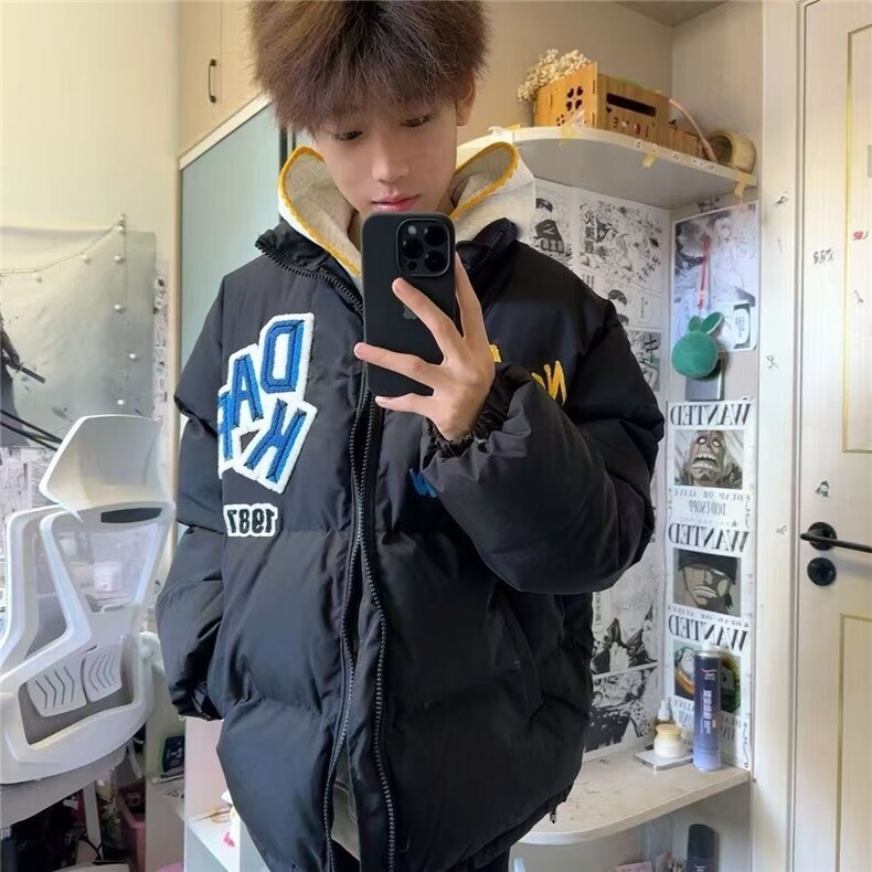 1506/QY020/P79立领美式棉服,男装棉衣,星座1506