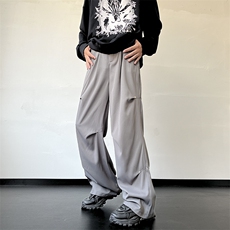 23秋季新款美式男女宽松休闲西裤KK363P55，男装休闲裤，星座712