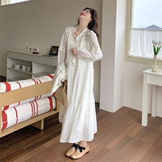 现货新中式针织马夹连衣裙两件套2C081-8509P185K258，女装套装/套裙，2C081