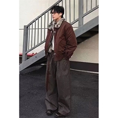 保暖毛领夹克棉服女冬季解构设计感夹棉加厚棉袄外套潮MM93，男装夹克，星座1116A（原606A-3）
