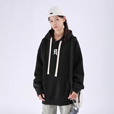 W2233-P50秋冬420克重磅大码美式套头连帽卫衣，有做加绒，男装卫衣，星座109