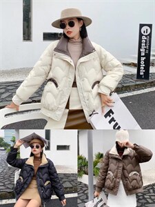 天使飘临服饰2021年冬季羽绒服新款【现货供应】,女装羽绒服,天使飘临