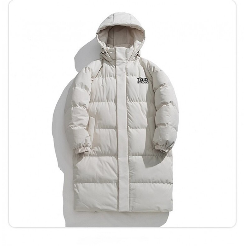 F888中长款羽绒棉服男款新款加厚防雪棉衣外套男生连帽棉袄子,男装棉衣,星座308A-1（原309B-1）