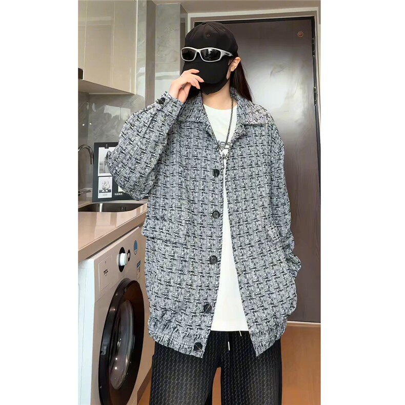 2025秋装新款夹克时尚休闲外套情侣棒球服夹克JK550-P75,男装夹克,电商A006