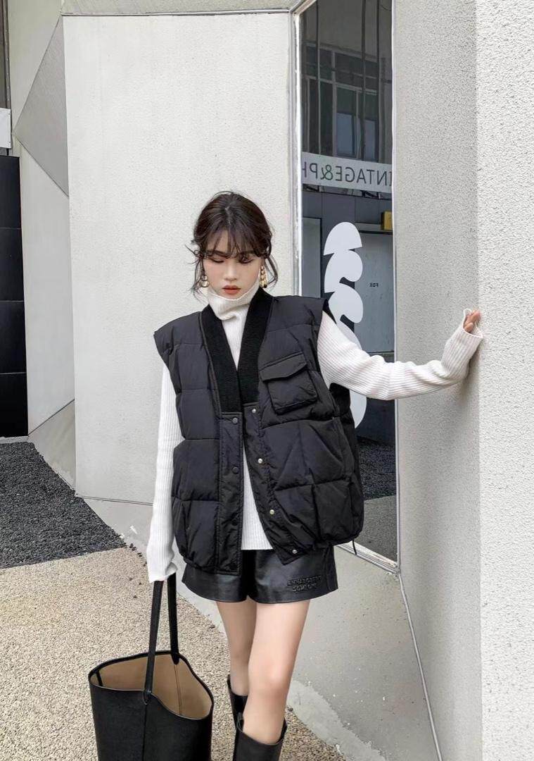 爱美欧，现货，羽绒服马甲，女装羽绒服，爱美欧