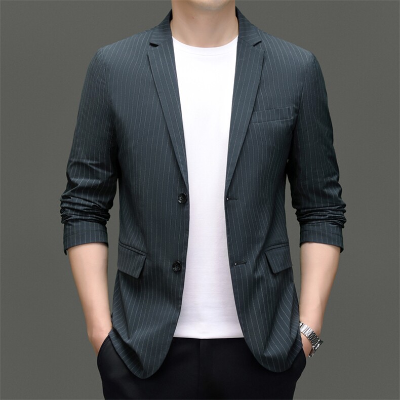 秋季新款西装男西服简约外套西服商务休闲小西装单西,男装西服,电商B360