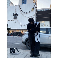 【现货】长款秋冬克鲁苏文职大衣宽松高级感外套DY05022P125，女装短外套，星座1004（原星座815-3）