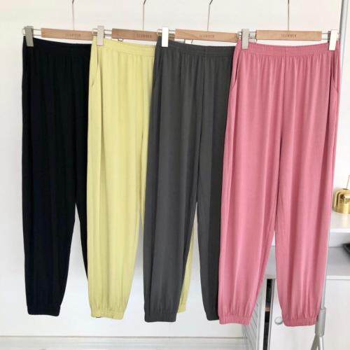 【现货】宝藏精选高阶铜氨丝束口休闲裤，女装休闲裤，海维恩