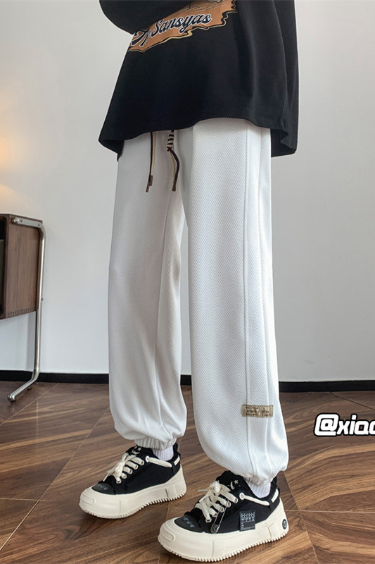 XZ616早秋季新款菠萝格贴标休闲裤TY912M-5XLP35控48,男装休闲裤,星座512A（原616）