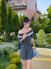 夏季碎花连体裤，女装连体裤，安玖拉