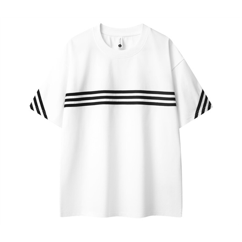 2026新款三条杠短袖T恤A158-T2604-P25，男装T恤，电商A158