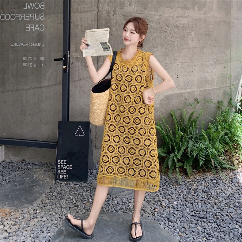 夏季蕾丝连衣裙吊带衫时尚两件套女，女装套装/套裙，秋水欣儿