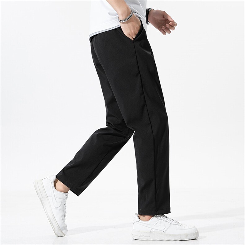 宽松百搭直筒2025新款休闲裤薄款长裤青年裤子，男装休闲裤，电商A168