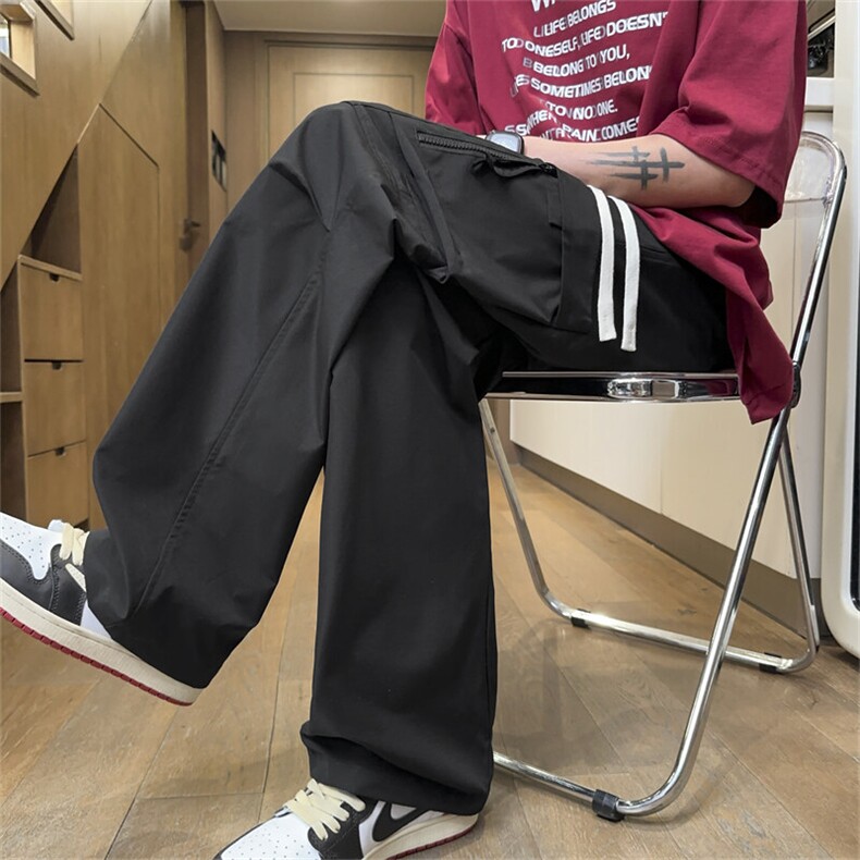 美式高街潮牌休闲长裤潮流宽松工装裤A161-K603-P42,男装休闲裤,电商A161