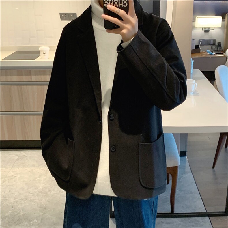 呢料西服外套休闲小西装秋冬//A338-1NX01P85,男装西服,电商D325