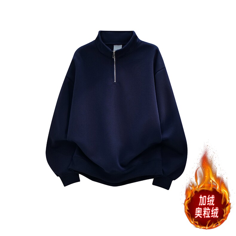 圆领品质加绒奥粒绒重磅boxy500克短宽套头男RH5320JR-P52,男装卫衣,星座610B-1