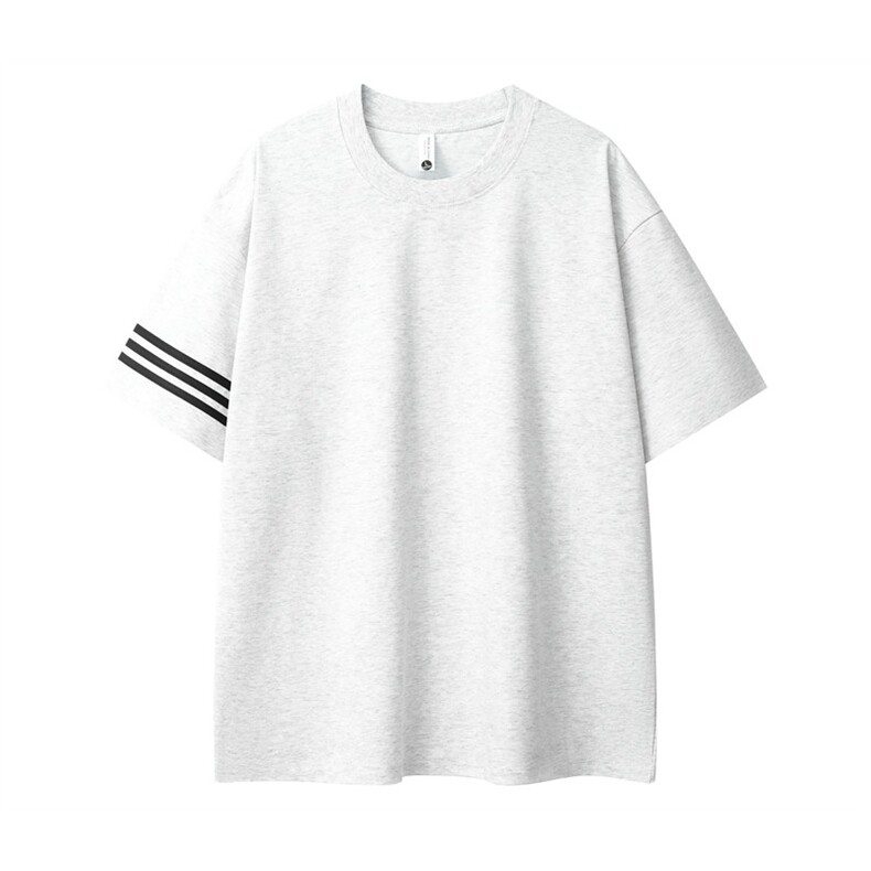 2026新款双面无痕工艺三条杠短袖T恤A158-T2603-P25，男装T恤，电商A158
