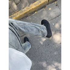 【有货】美式复古cleanfit牛仔裤男宽松直筒vibe风裤子820LL-P48，男装牛仔裤，星座1007（原301D）
