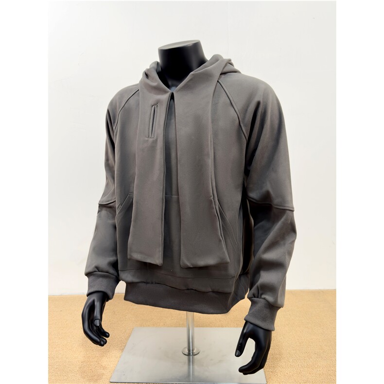 春季围巾领星空呢400克高克重休闲风围脖连帽卫衣GW025-P75-控119，男装卫衣，星座216(原A116)