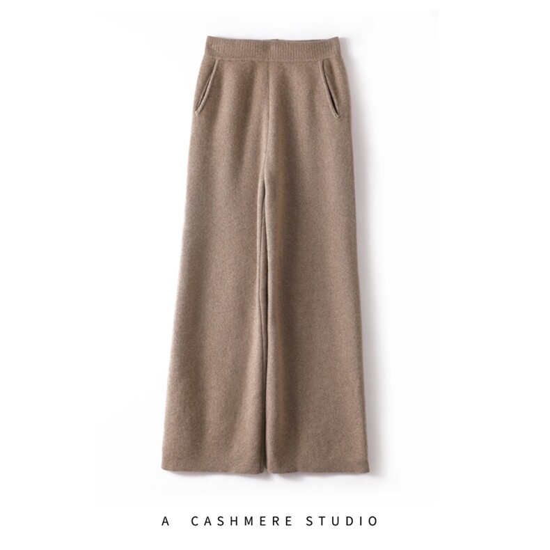 2025年秋季加厚女士羊绒裤时尚百搭简约大气通勤，女装休闲裤，贵皇羊绒四店