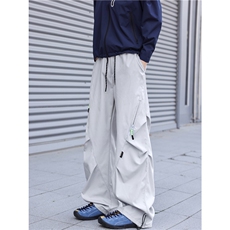 26新款户外机能侧边褶皱设计休闲冲锋裤B315-K26063-特p35控68，男装休闲裤，电商B315