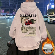 CM03P60加绒65新品重磅纯棉连帽卫衣秋冬外套印花帽衫秋冬外套，男装卫衣，星座304A-1