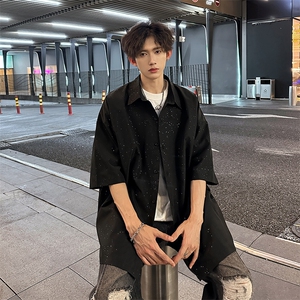 星空点点衬衫潮男  A071-T17-P40图片