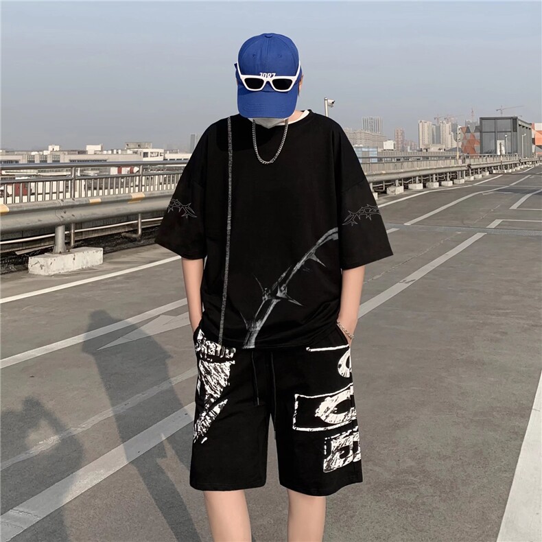 男潮流休闲套装TZ12P35图片