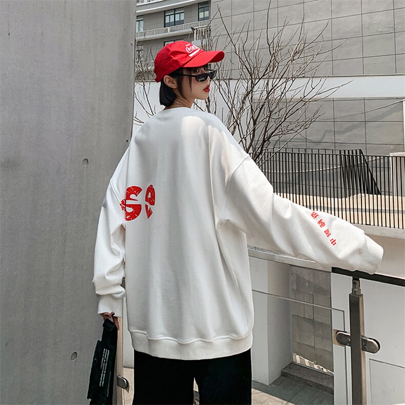 【】A003-HW3120-P45新款制造圆领卫衣女模1,男装卫衣,电商A003