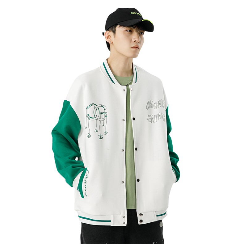 【新品】8851-P582026年春季新款开衫连帽卫衣男休闲宽松百搭,男装卫衣,星座1206-1（原A206-1）