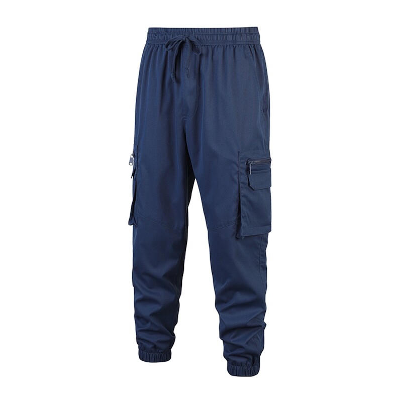 新款工装裤宽松束脚休闲裤男秋冬季运动裤A068-JMK132-TP40加绒50,男装工装外套,电商A068