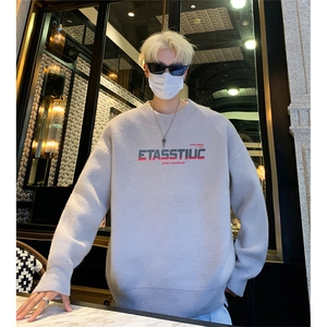 高质量！秋冬季半高领毛衣男士加绒加厚线衣针织衫男DMY538-特P38图片