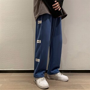 2023春季新款男士休闲裤百搭学生宽松印花卫裤K2035P45,男装休闲裤,电商B220