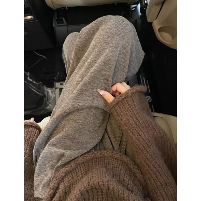 2025新款宽松休闲裤男女韩版潮流百搭阔腿拖地长裤,男装休闲裤,四季星座505