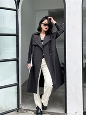 2022#春季风衣系列 货号：6005SML，女装风衣，序儿