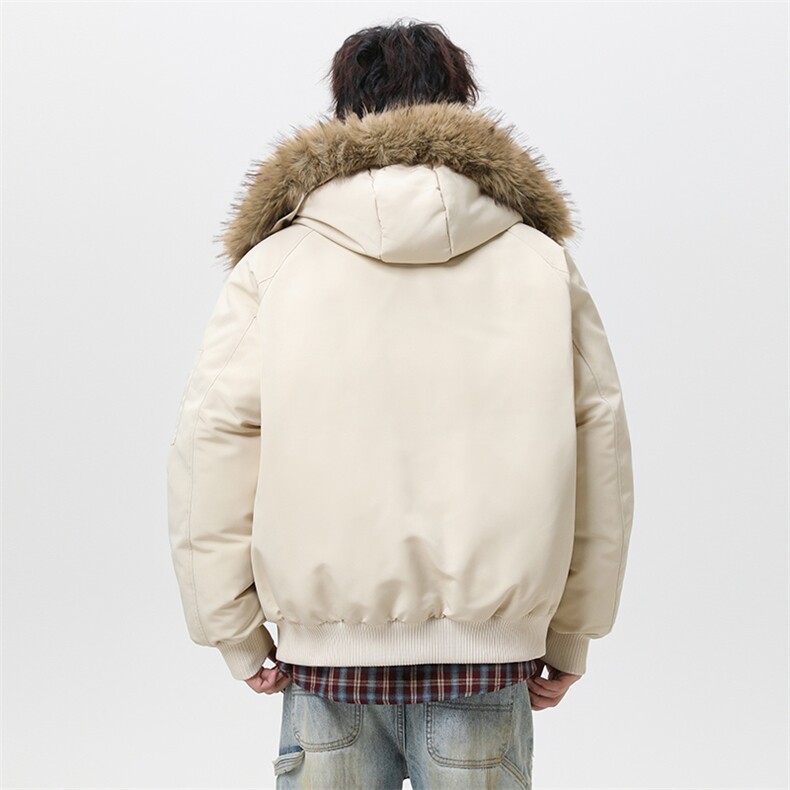 潮流宽松棉服高高街潮牌休闲棉衣A161-9987,男装棉衣,电商A161