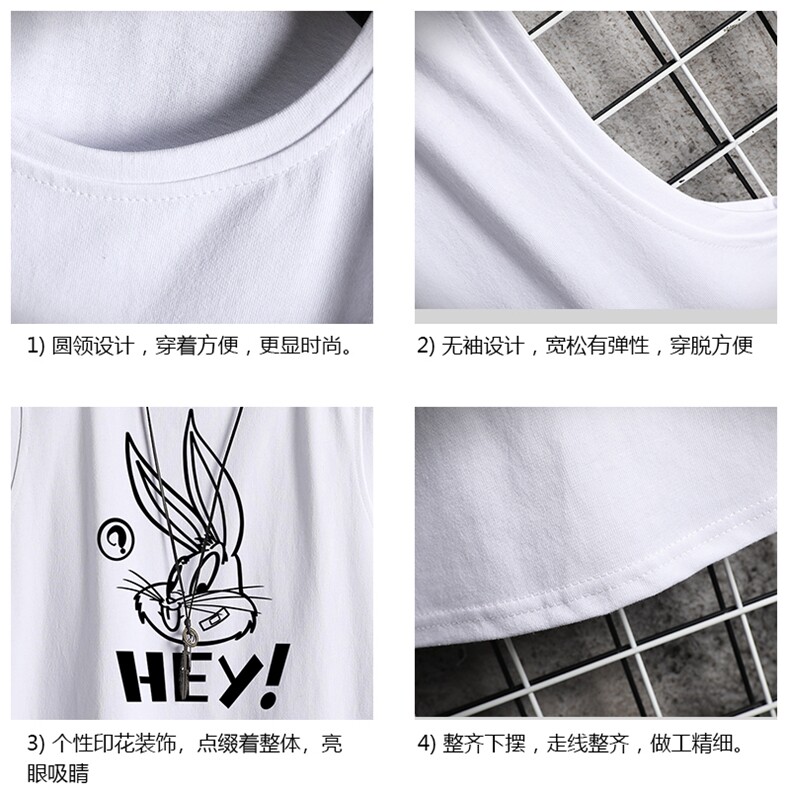 BX25179-P20港风运动汗背心男大码汗衫男无袖T恤男网格,男装T恤,电商A040A