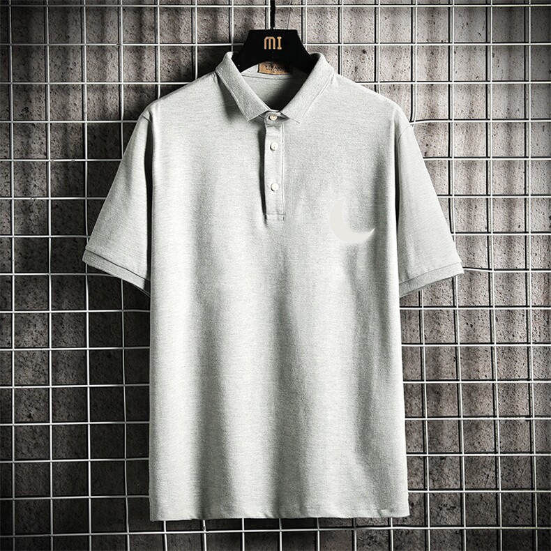 PL57055-P35翻领短袖polo衫男大码胖子半袖t恤男有领保罗衫,男装Polo衫,电商A040A