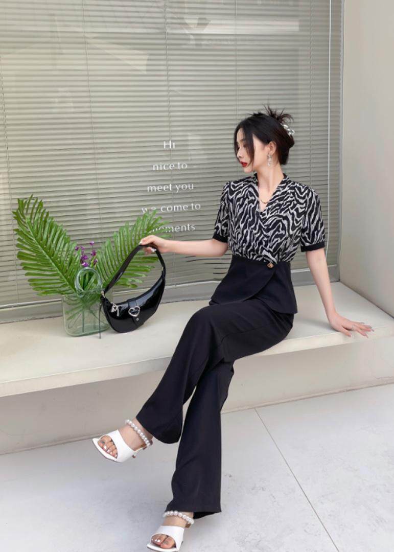 2023年夏装套装，女装职业装，贻思茗