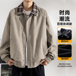 大码休闲皮衣夹克外套 8571-P75控159大码元图片
