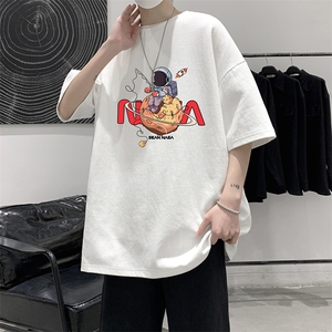 纯棉短袖t恤男大码半袖打底衫宽松体恤衫 DX17287-P20 大皂风图片